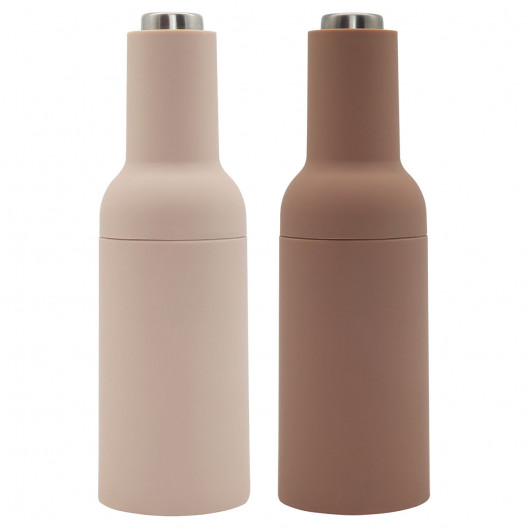 Automatic Salt and Pepper Grinders Natural